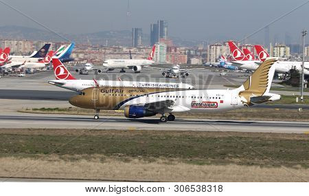 Airplane Takeoff From Airport