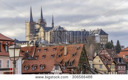Michaelsberg Abbey In Bamberg, A Town In Upper Franconia In Bavaria, Germany