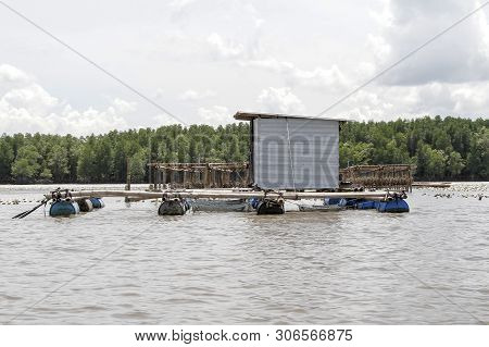 Chantaburi,thailand-june 3,2019:sea Animal Farm Near Fisherman Village In Chantaburi At Thailand