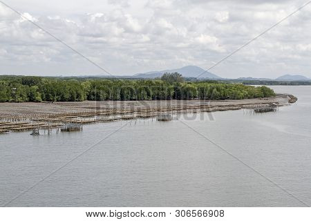 Chantaburi,thailand-june 3,2019:sea Animal Farm Near Fisherman Village In Chantaburi At Thailand