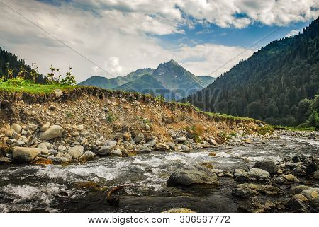 Alpine Meadows Of Avadhara Abkhazia Georgia Travel Nature Mountains Summer Vacation