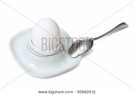在 eggcup 中的蛋