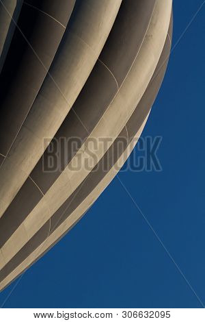 Hot Air Balloon Flying Over Spectacular Cappadocia