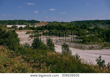 Chalk Mine Nearby Mielnik