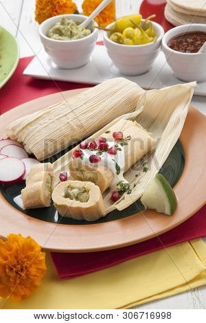 Cheese And Jalapeno Tamales