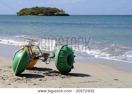 Moto de agua en Halcyon Beach St Lucia