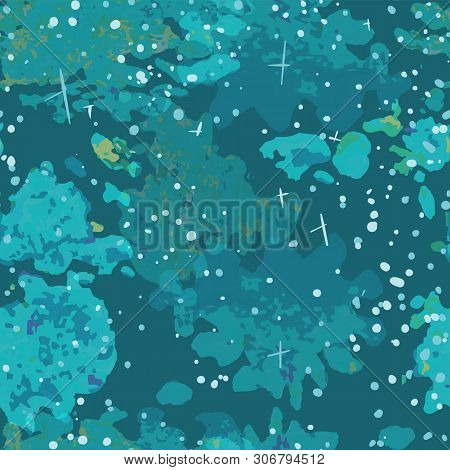 Vector Seamless Colorful Abstract Background. Can Be Used For Wallpaper, Pattern Fills, Web Page, Su