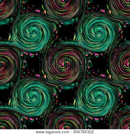Seamless Twirls Abstract