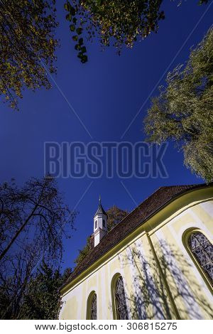 Chapel St. Jakobus  Starnberger See, Bavaria, Germany