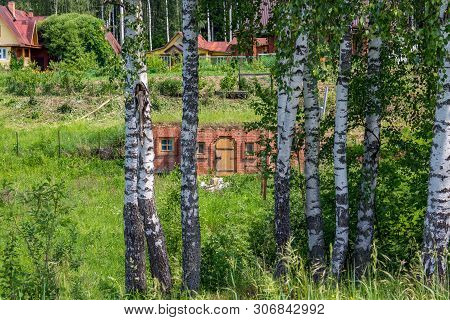 Monastery Cell Of The Russian Orthodox Church. Kolodezi, Borovsky District, Kaluzhskiy Region, Russi