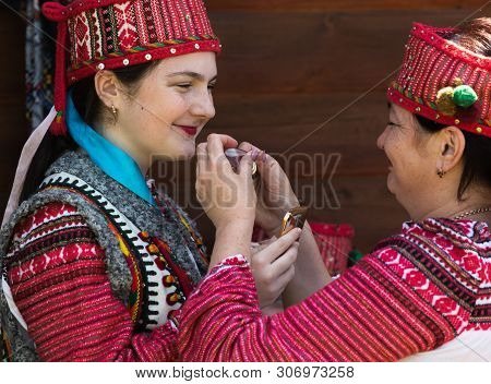Ivano-frankivsk Reg, Ukraine - Jun. 15, 2019: Multicultural Carpathian Festival Polonynsky Summer Ha