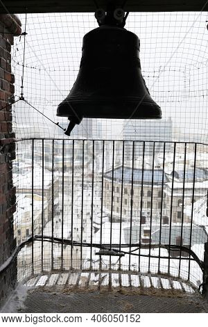 Interior Of Bell Tower Epiphany Cathedral In Winter
