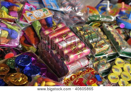 Fuegos artificiales para la venta