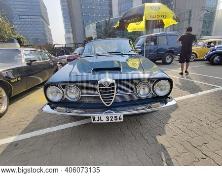 31st Jan 2021, Bandra, Mumbai, Vintage Car Exhibition, Mumbai Art Festival 2021.