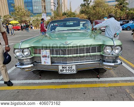31st Jan 2021, Bandra, Mumbai, Vintage Car Exhibition, Mumbai Art Festival 2021.