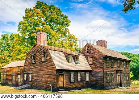 Hartwell Tavern on the Bay Road in Lincoln, Minute Man National Historic Park