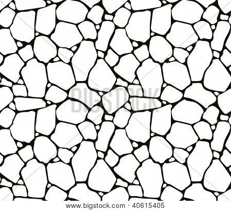 Steine seamless Pattern, Vektor