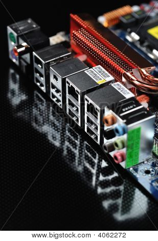 Computer moederbord Connectors
