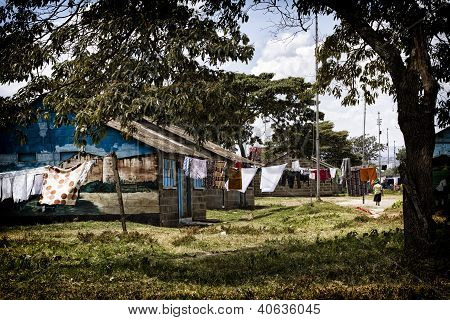 Nakuru, lago Nakuru, in Kenya