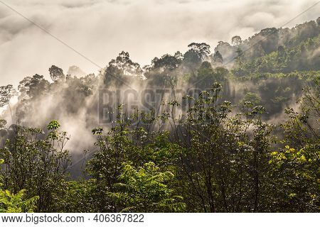 Khao Khai Nui, Sea Of Fog In The Winter Mornings At Sunrise, New Landmark To See Beautiful Scenery A