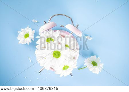 Spring Time Change Concept