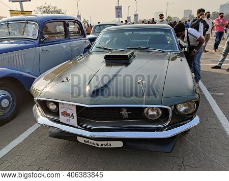 31st Jan 2021, Bandra, Mumbai, Vintage Car Exhibition, Mumbai Art Festival 2021.