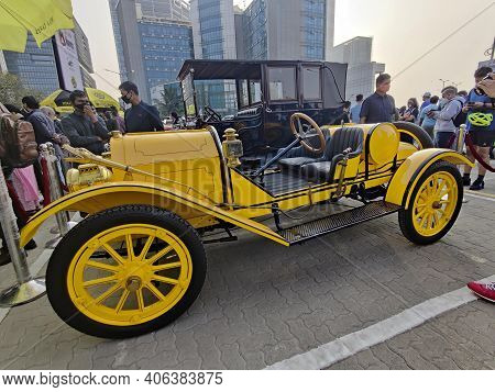 31st Jan 2021, Bandra, Mumbai, Vintage Car Exhibition, Mumbai Art Festival 2021.