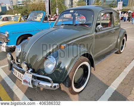 31st Jan 2021, Bandra, Mumbai, Vintage Car Exhibition, Mumbai Art Festival 2021.