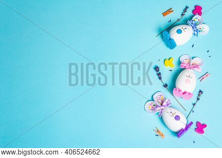 Traditional Easter Symbols Concept