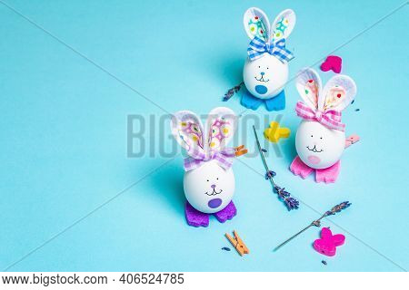 Traditional Easter Symbols Concept