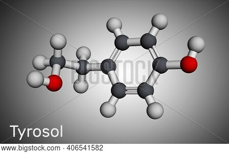 Tyrosol, Phenylethanoid, Antioxidant Molecule. It Is An Anti-arrhythmia, A Cardiovascular Drug, A Pr