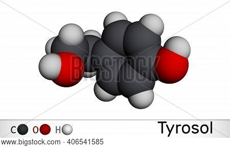 Tyrosol, Phenylethanoid, Antioxidant Molecule. It Is An Anti-arrhythmia, A Cardiovascular Drug, A Pr