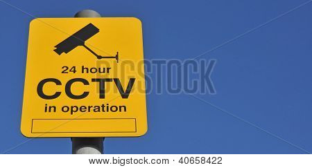CCTV varovným signálem
