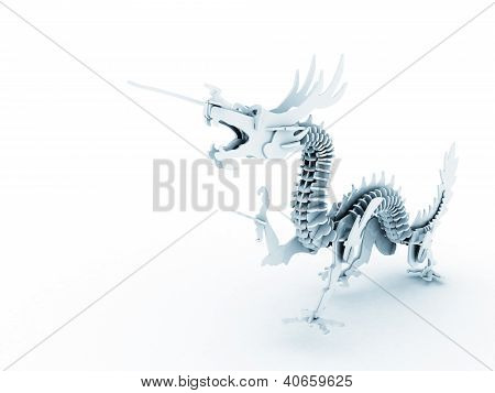 Chinese Dragon Isolated