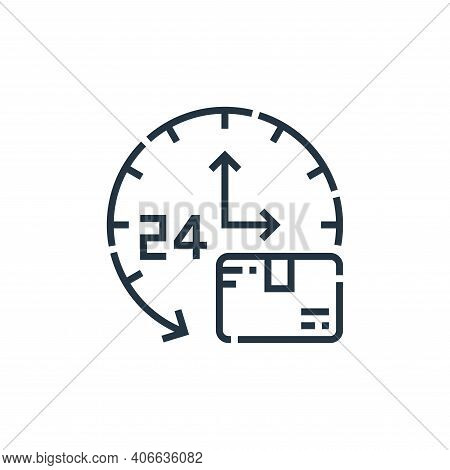 Hour Clock Icon Vector & Photo (Free Trial) | Bigstock