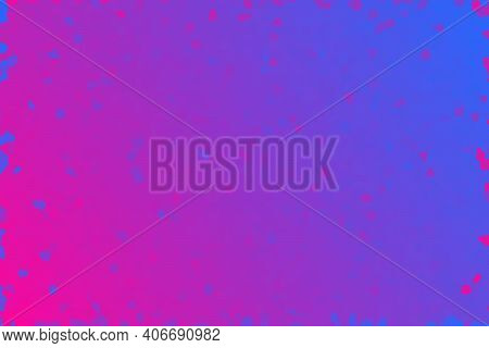 Pink Blue Low Poly Crystal Background. Polygon Design Pattern. Illustration, Low Polygon Background.