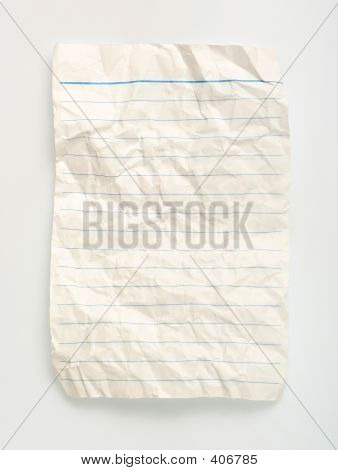 (경로 클리핑) 가진 구겨진된 선 종이