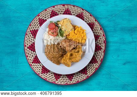 Caruru Dish Of Typical Brazilian Food From Bahia.