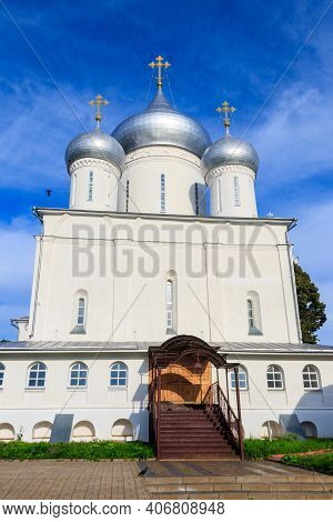 Nikitsky Cathedral Of Nikitsky Monastery In Pereslavl-zalessky, Russia. Golden Ring Of Russia
