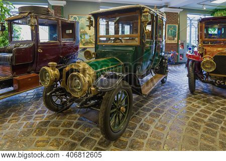 Moscow Region, Russia - August 26, 2020: Retro Car De Dion-bouton Type Ax 15 Hp In The Vadim Zadoroz