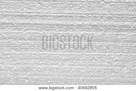 Textura de espuma de poliestireno