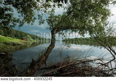 Overflow Of The Oka River Between Tarusa And Serpukhov