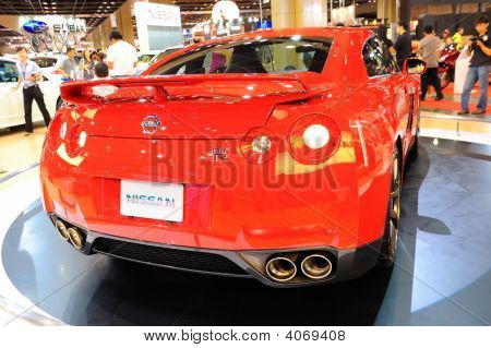 Nissan Gtr udstillet