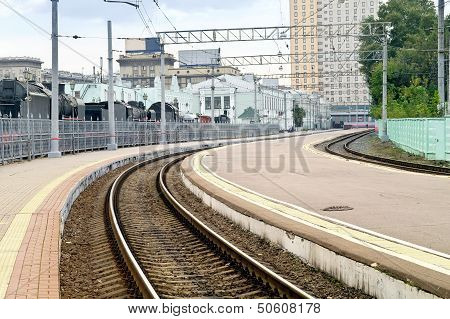 Platform railway station