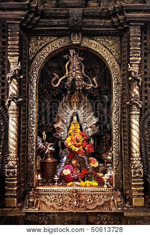 Altar In Hindu Temple