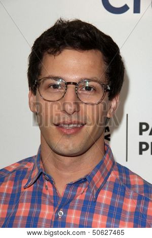 LOS ANGELES - SEP 9:  Andy Samberg at the PaleyFest Previews:  Fall TV FOX at Paley Center for Media on September 9, 2013 in Beverly Hills, CA