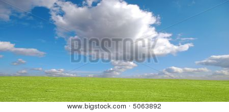 ländliche panorama