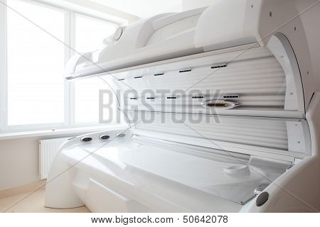 White Solarium In White Room
