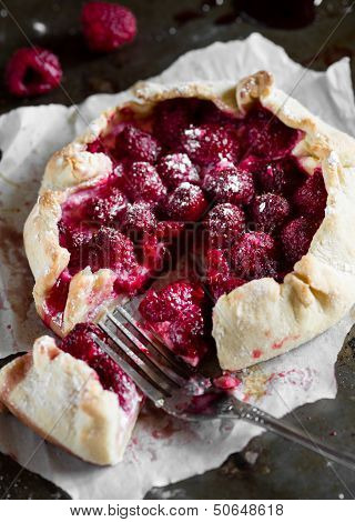 Raspberry Galette