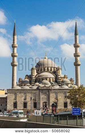 City Of Istanbul In Turkey Historic Architecture, On The Hill Suleymaniye Mosque (ottoman Imperial M